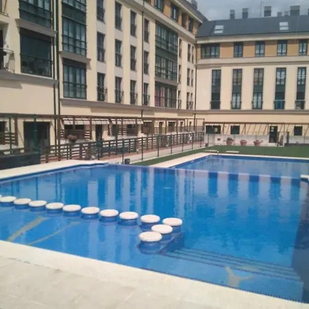 Playa Rapadoira Con Terraza Y Piscina 아파트